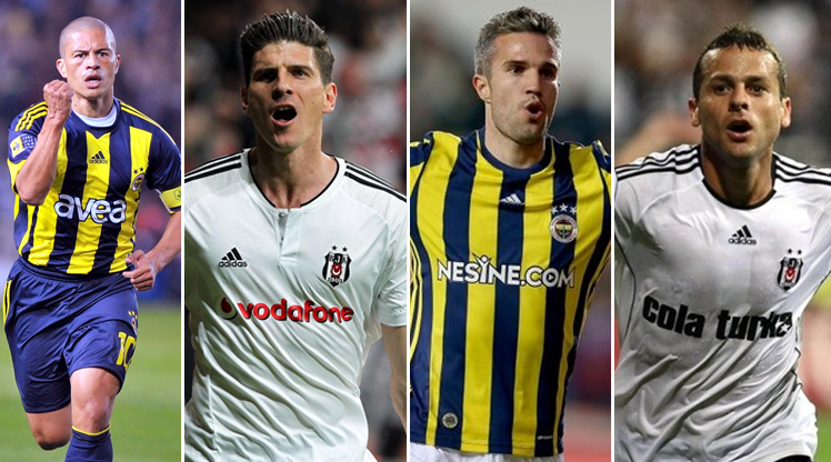 İşte Fenerbahçe-Beşiktaş derbilerinin en golcüleri